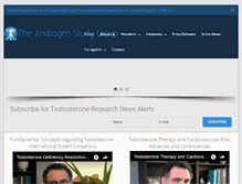 Tablet Screenshot of androgenstudygroup.org